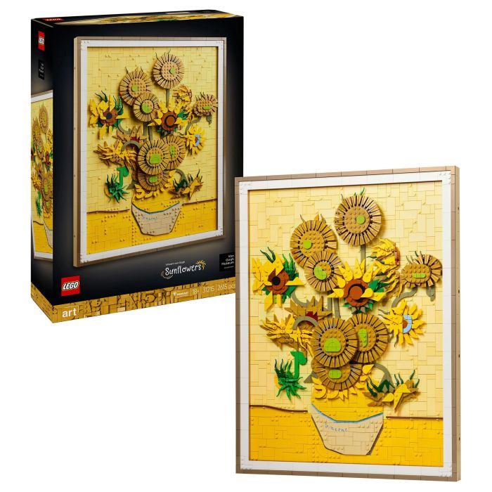 Lego 31215 Vincent van Gogh Girasoles - Arte mural, Construcción para adultos 2