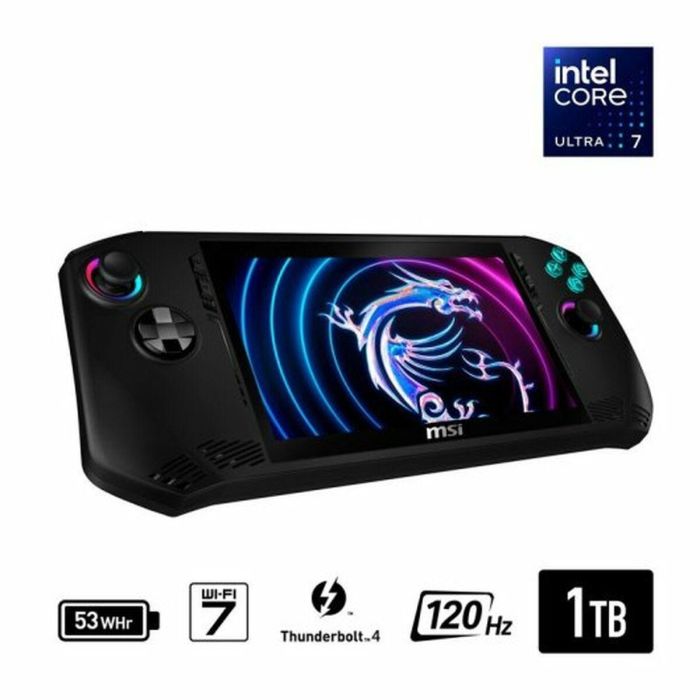 Videoconsola MSI CLAW A1M-085ES-512G 1 TB SSD 8 Videoconsola MSI CLAW A1M-085ES-512G 1 TB SSD 8