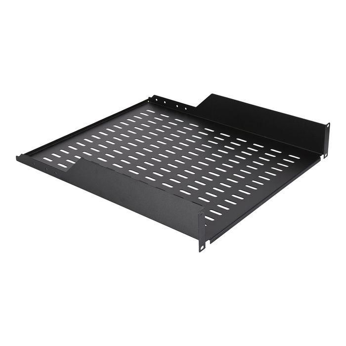 Lanview by Logon 2U 19" D=550mm RACK MOUNT SHELF BLACK 1 Lanview by Logon 2U 19" D=550mm RACK MOUNT SHELF BLACK 1