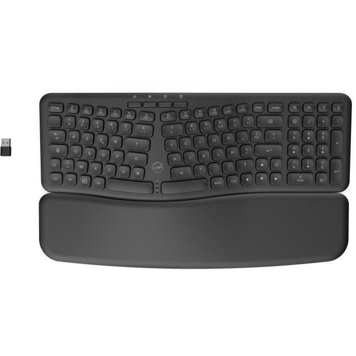 Teclado inalámbrico ergonómico - MOBILITY LAB - ML313153 - Teclas cóncavas - Windows 1 Teclado inalámbrico ergonómico - MOBILITY LAB - ML313153 - Teclas cóncavas - Windows 1