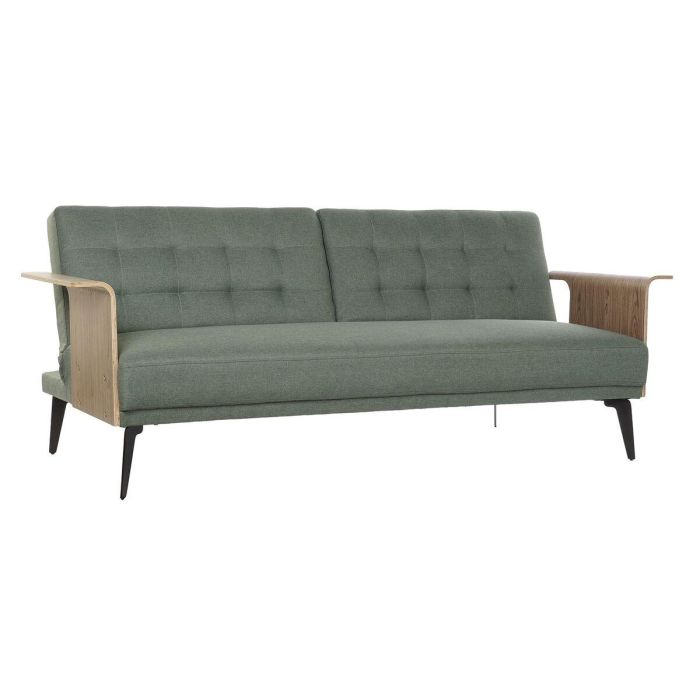 Sofa Cama Urban DKD Home Decor Verde Negro 87 x 81 x 203 cm