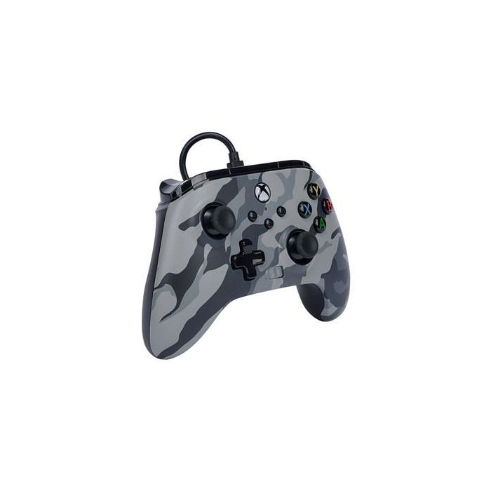 Enhanced Mando Con Cable Xbox Camuflaje Gris POWER A 1525943-01 7