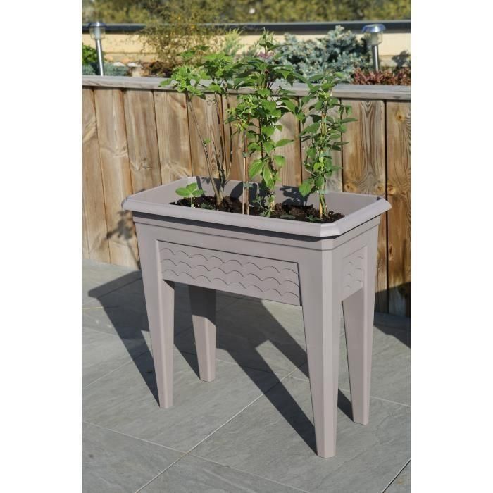 Mesa de cultivo RIVIERA Izigarden 80 - Taupe 1