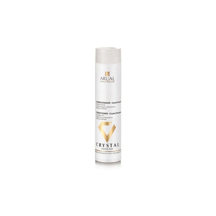 Acondicionador Crystal Diamond 250ml - Reparación absoluta con Aceite de Argán y Macadamia - Sin parabenos - Arual Acondicionador Crystal Diamond 250ml - Reparación absoluta con Aceite de Argán y Macadamia - Sin parabenos - Arual