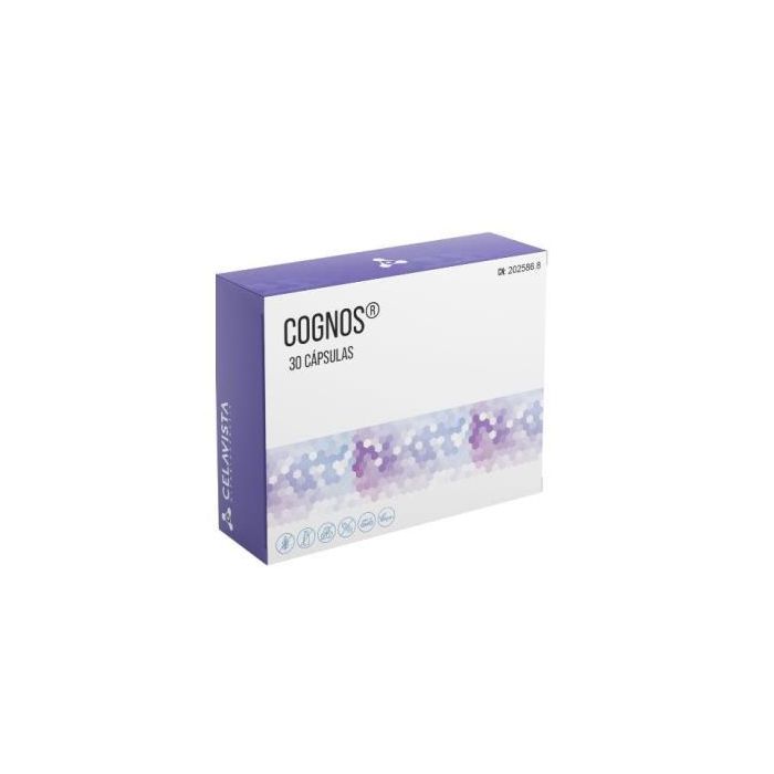 CELAVISTA Cognos 30 Cápsulas | Panax Ginseng, Bacopa y Ginkgo Biloba para Memoria y Concentración