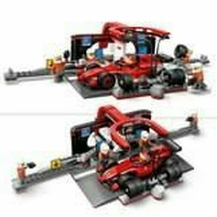 LEGO 60443 City Set de Construcción Parada en Boxes de F1 con Coche Ferrari Juguete para Niños 6+ Años 2
