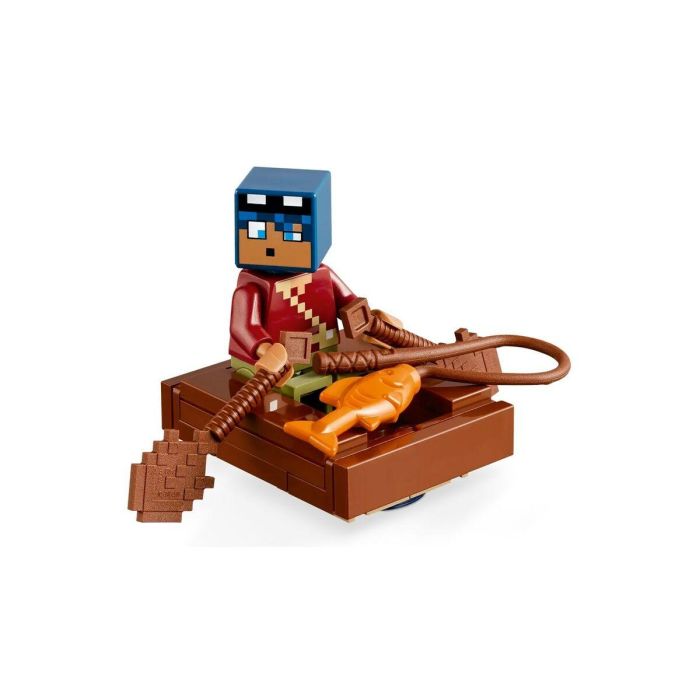 LEGO 21256 Minecraft La Casa de la Rana, Juguete con Minifiguras de Animales, Personajes Zombi y Explorador 4 LEGO 21256 Minecraft La Casa de la Rana, Juguete con Minifiguras de Animales, Personajes Zombi y Explorador 4