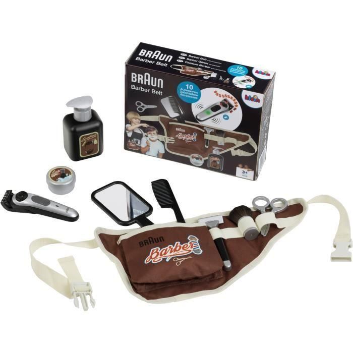 Cinturón de barbero - KLEIN - 5838 - Con cortapelos electrónico y accesorios - A partir de 3 años 3 Cinturón de barbero - KLEIN - 5838 - Con cortapelos electrónico y accesorios - A partir de 3 años 3