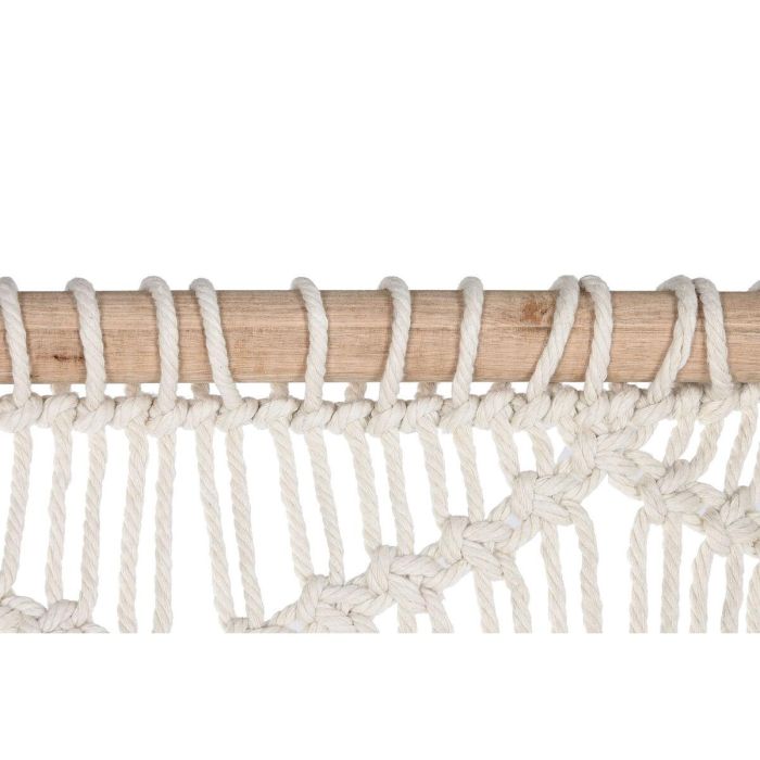 Decoracion Colgante Boho DKD Home Decor Blanco Natural 5 x 180 x 110 cm 2 Decoracion Colgante Boho DKD Home Decor Blanco Natural 5 x 180 x 110 cm 2