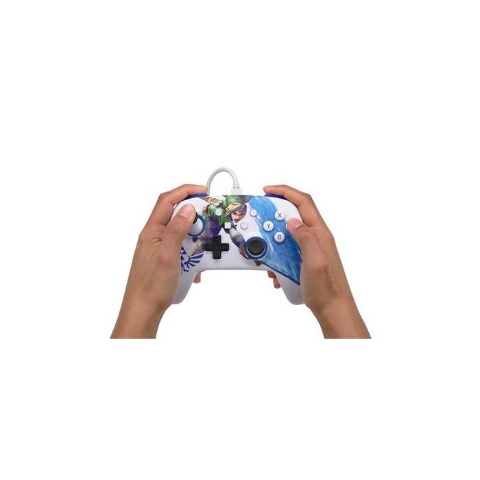 Power A 1526548-01 Mando con Cable Mejorado para Nintendo Switch - Diseño Legend of Zelda Master Sword Attack 9 Power A 1526548-01 Mando con Cable Mejorado para Nintendo Switch - Diseño Legend of Zelda Master Sword Attack 9