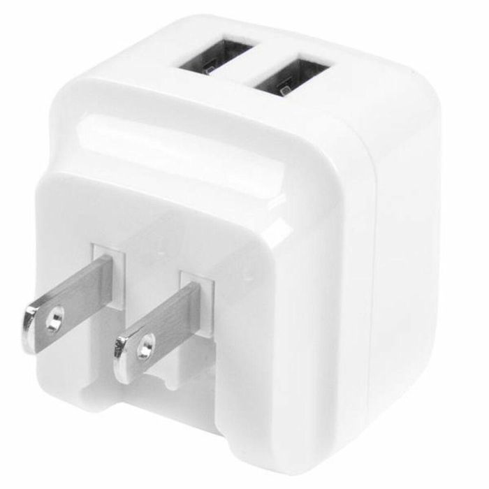 Cargador portátil Startech USB2PACWH Negro 65 W Cargador portátil Startech USB2PACWH Negro 65 W