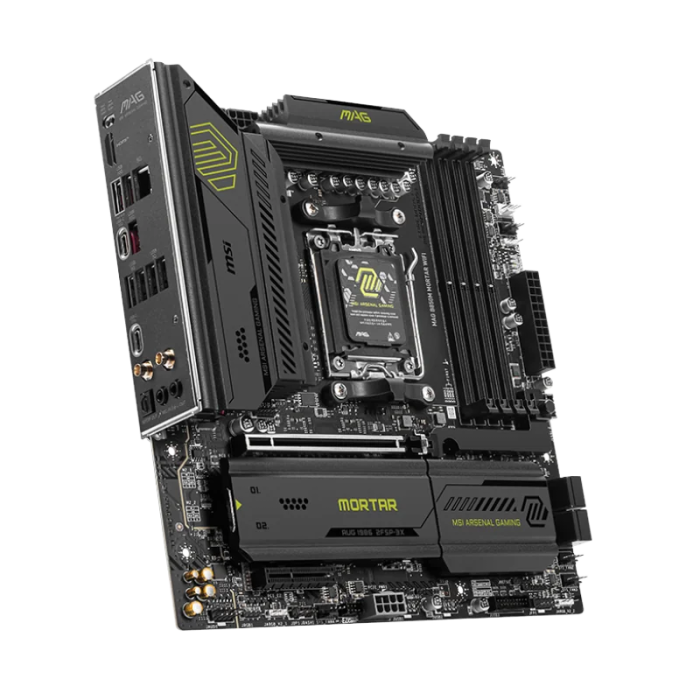 MSI Placa Base MAG B850M MORTAR WiFi, AMD AM5, B850, DDR5 256GB, WiFi 7, BT 5.4, 9USB3.2, Micro ATX - 911-7E61-001 MSI Placa Base MAG B850M MORTAR WiFi, AMD AM5, B850, DDR5 256GB, WiFi 7, BT 5.4, 9USB3.2, Micro ATX - 911-7E61-001