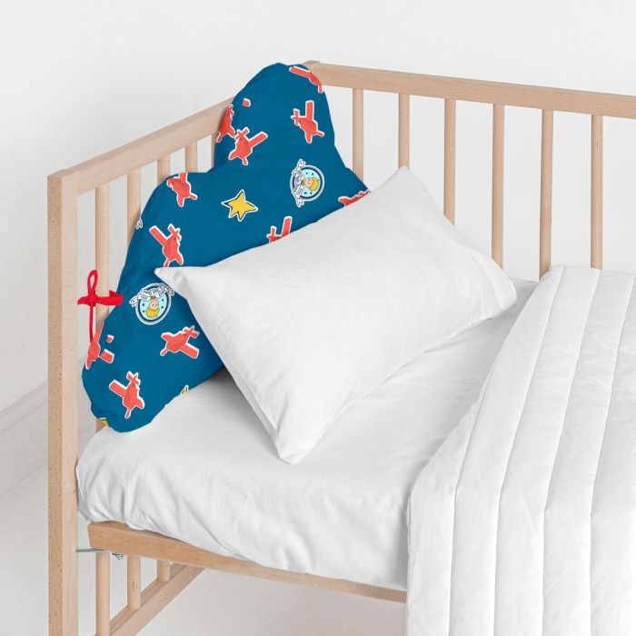 Protector de Cuna HappyFriday Le Petit Prince Son avion Multicolor 60 x 40 cm 2