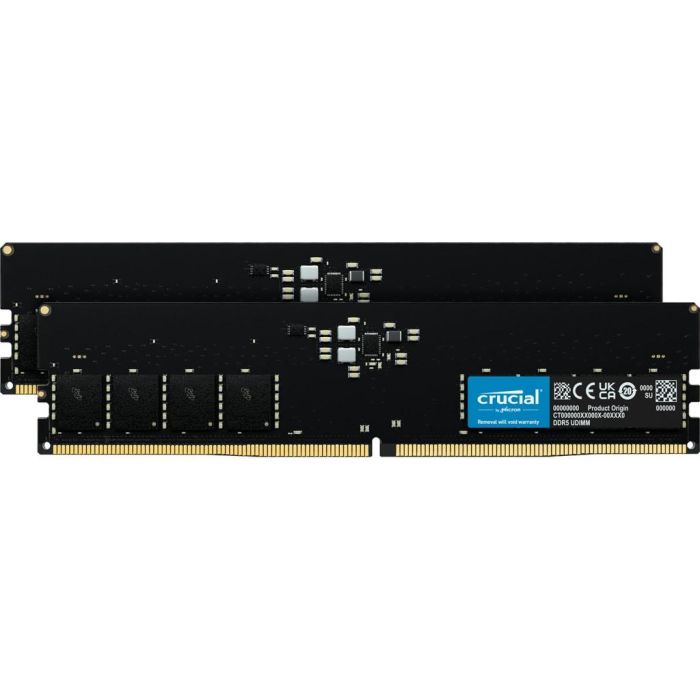 Crucial Kit de Memoria RAM DDR5 32GB (2x16GB) UDIMM 5600MHz CL46 para PC
