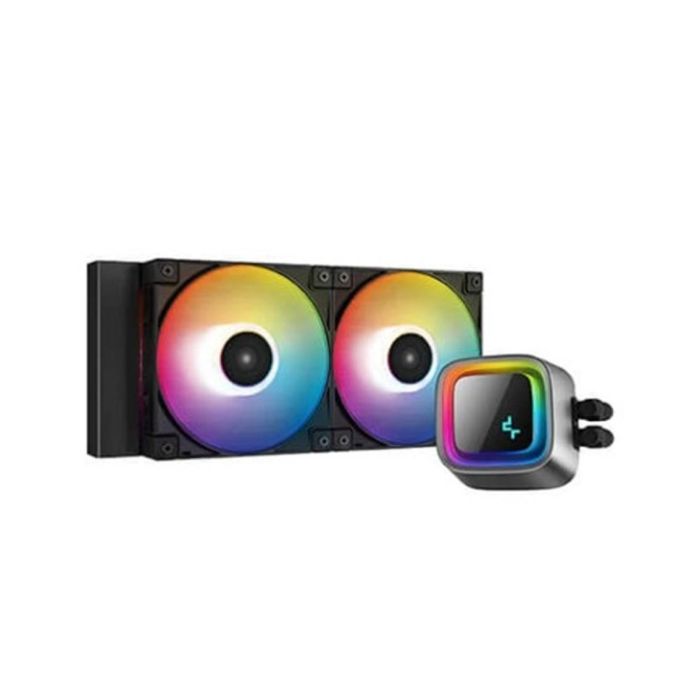 Deepcool Kit Refrigeración Líquida Gaming LS520, Radiador 240 mm, Ventiladores FC120 A-RGB PWM, Compatible con Intel/AMD, R-LS520-BKAMNT-G-1 Deepcool Kit Refrigeración Líquida Gaming LS520, Radiador 240 mm, Ventiladores FC120 A-RGB PWM, Compatible con Intel/AMD, R-LS520-BKAMNT-G-1