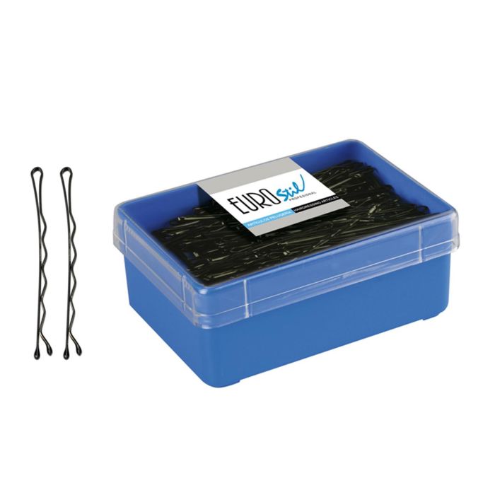 EUROSTIL Caja de clips negros 70mm - 150 unidades EUROSTIL Caja de clips negros 70mm - 150 unidades