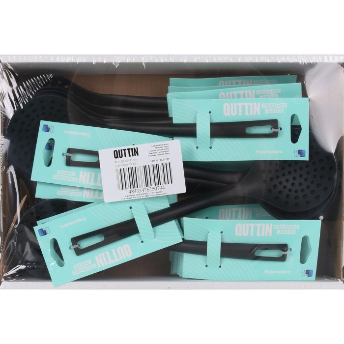 Quttin Espumadera de Nylon Negra 30 x 9.5 cm (24 Unidades) 3