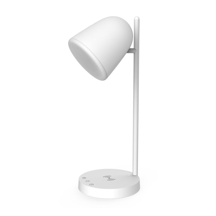 Muvit iO Lámpara Sobremesa LED WiFi con Carga Inalámbrica, Control por App y Compatible con Google Home, Alexa y Siri 4