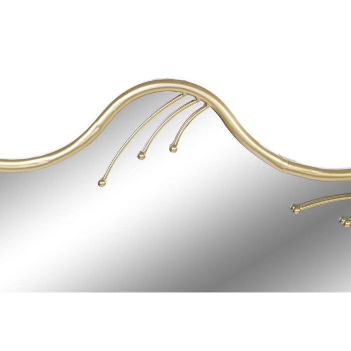 Espejo de pared Home ESPRIT Dorado 73 x 2 x 73 cm 1