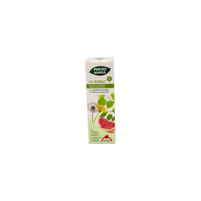 PHYTOBIOPOLE Phyto-Bipole Mix-Esbelt 50ml | Compuesto de plantas para control de peso y depurativo | Apto para veganos