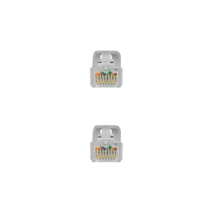 Nanocable 10.20.1300 Cable de Red Latiguillo RJ45 UTP Cat.6 50cm Gris, Libre de Halógenos LSZH, OFC AWG24 1