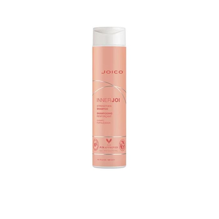 Joico Innerjoi Champú Fortalecedor con Coco y Abisinia para Cabello Dañado 300ml - Reduce Roturas y Suaviza