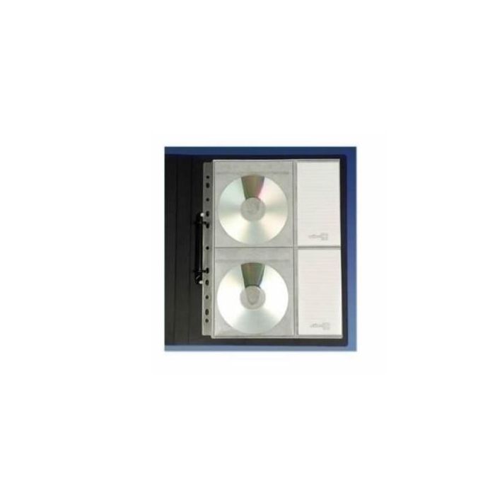 Funda Cd/Dvd Fraga Pp A4 Multi Talad. 2 Dpto. (Set de 5)
