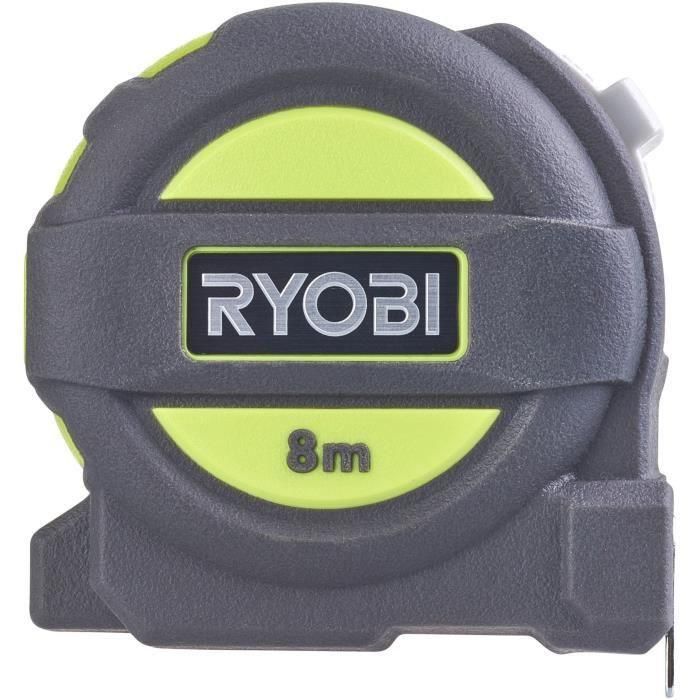 Ryobi RYO4892210172853 Cinta Métrica 8 m Ancho 25 mm 1