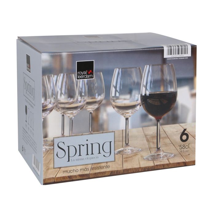 Copa de Vino Spring 58Cl - Royal Leerdam (6 Unidades) 6 Copa de Vino Spring 58Cl - Royal Leerdam (6 Unidades) 6
