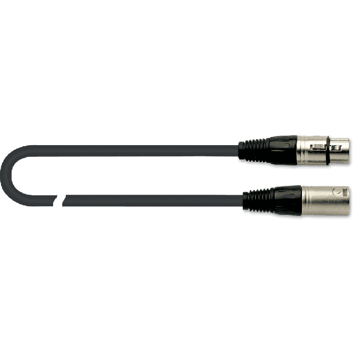 Quiklok Cable Micrófono Pvc Xlr/Xlr - 0,5 M