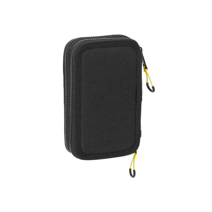 Estuche Escolar con Accesorios Munich Topo Negro 12.5 x 19.5 x 4 cm 29 Piezas 1