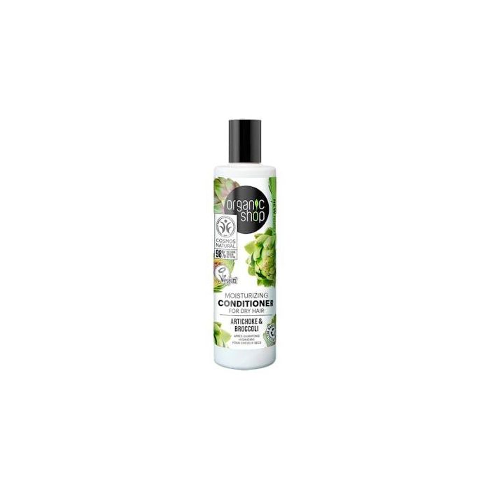 ORGANIC SHOP Acondicionador Hidratante para Cabello Seco con Alcachofa y Brócoli 280 ml