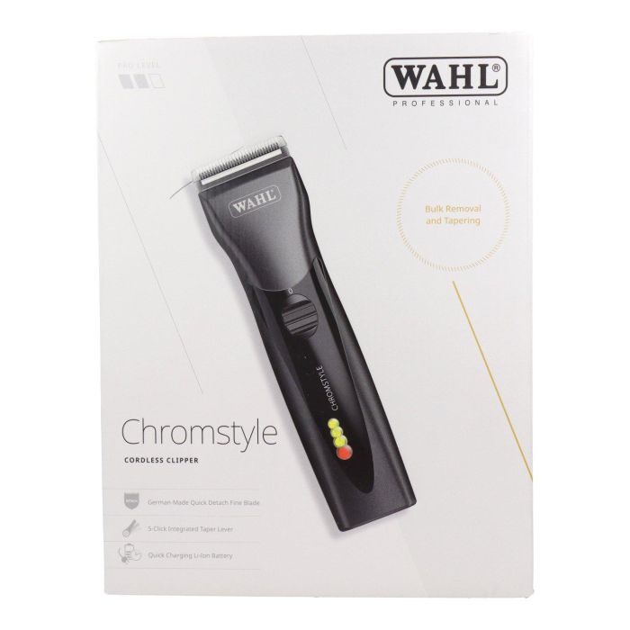 Wahl Chromstyle Cordless Clipper 1871-0473 - Cortapelos Profesional Negro Wahl Chromstyle Cordless Clipper 1871-0473 - Cortapelos Profesional Negro