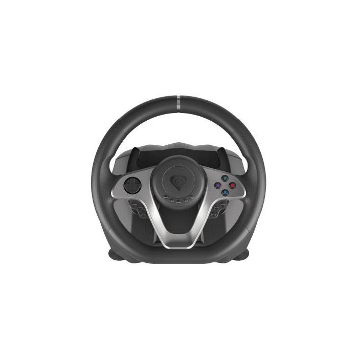 GENESIS Seaborg 400 Volante y Pedales USB Alámbrico con Vibración 900° para PC, Switch, PS3, PS4, Xbox 360, Xbox One, One S, One X Negro/Plata 0 GENESIS Seaborg 400 Volante y Pedales USB Alámbrico con Vibración 900° para PC, Switch, PS3, PS4, Xbox 360, Xbox One, One S, One X Negro/Plata 0