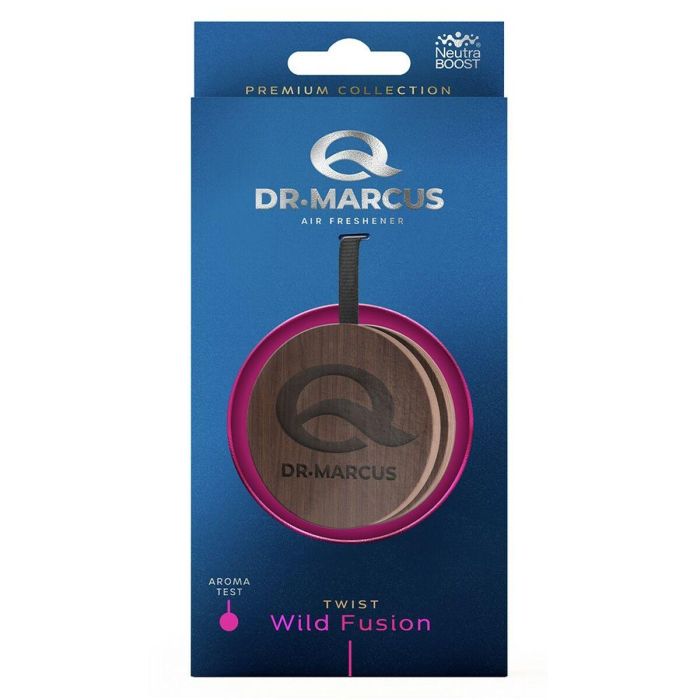 Ambientador para Coche Dr Marcus Twist Wild Fusion Madera Fragancia Colgante Ambientador para Coche Dr Marcus Twist Wild Fusion Madera Fragancia Colgante