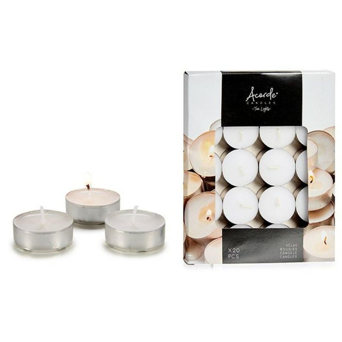 Set de Velas Blanco (12 Unidades) 1