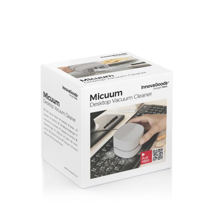 Mini Aspirador Portátil de Escritorio Micuum InnovaGoods 1 Mini Aspirador Portátil de Escritorio Micuum InnovaGoods 1