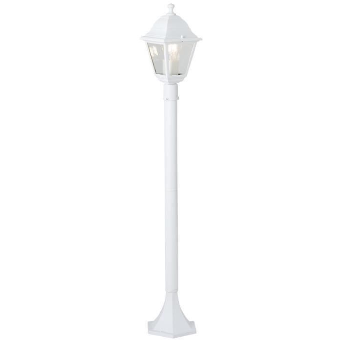 Lámpara de la lámpara exterior brillante Nissie Blanc E27 - 60W 2