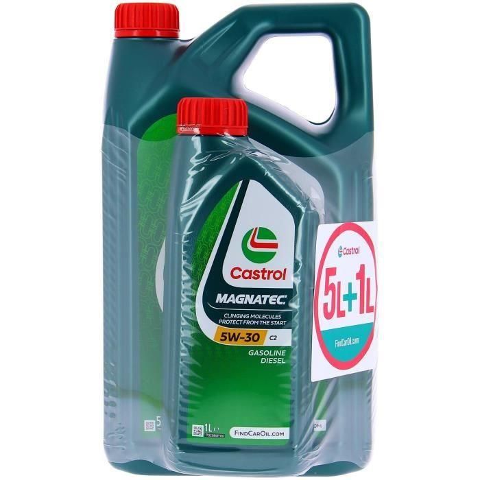 Aceite de motor - CASTROL MAGNATEC - 5W-30 C2 - 5L+1L - 057166 3 Aceite de motor - CASTROL MAGNATEC - 5W-30 C2 - 5L+1L - 057166 3