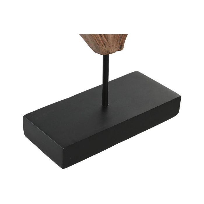 Figura Decorativa Home ESPRIT Marrón Negro Moderno 40 x 9 x 40 cm 2 Figura Decorativa Home ESPRIT Marrón Negro Moderno 40 x 9 x 40 cm 2