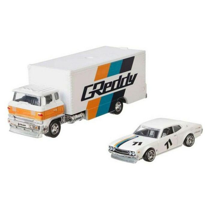 Hot Wheels MAT0887961556674 Set de Juego de Pistas con Transportadores de Coches y Accesorios para Vehículos, Regalo Infantil 4