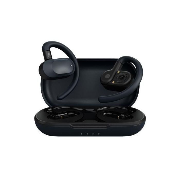 Creative Labs Auriculares Inalámbricos Outlier Go, Gancho de Oreja, Bluetooth 5.4, IPX4, 26h con Estuche, Azul, USB Tipo C, 51EF1210AA001 1