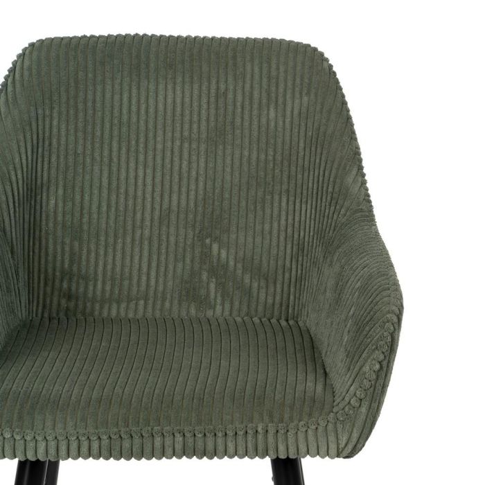 Taburete Verde Tejido-Metal Contract 54 X 41,50 X 109 cm