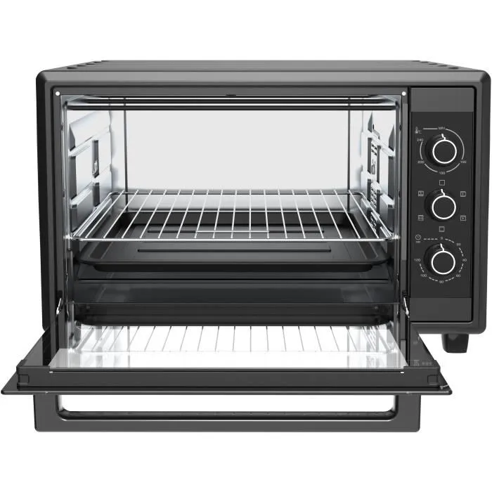 Brandt Mini Horno FC55MUBSL 55 L Convección Multifunción Parrilla Ventilador Termostato 240° 4 Brandt Mini Horno FC55MUBSL 55 L Convección Multifunción Parrilla Ventilador Termostato 240° 4