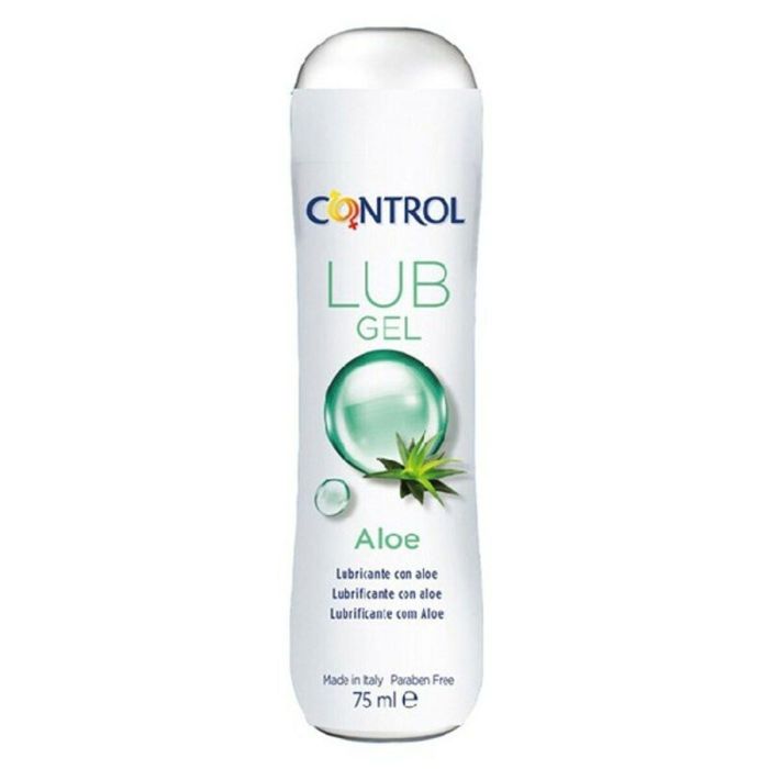 Lubricante Con Base de Agua Aloe Control 75 ml 1 Lubricante Con Base de Agua Aloe Control 75 ml 1