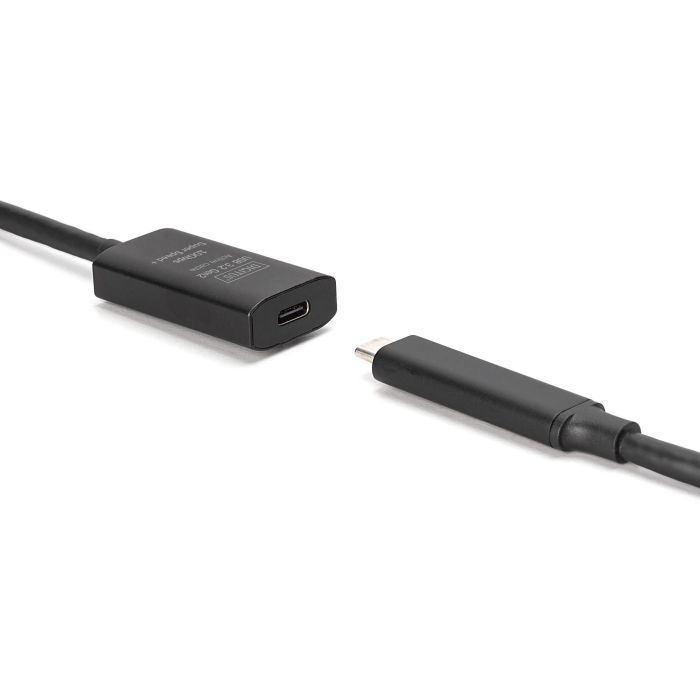 Digitus DN-300908 Cable de Extensión USB-C a USB-C 3.2 Gen 2 10 Gbps 5 Metros Negro 2 Digitus DN-300908 Cable de Extensión USB-C a USB-C 3.2 Gen 2 10 Gbps 5 Metros Negro 2