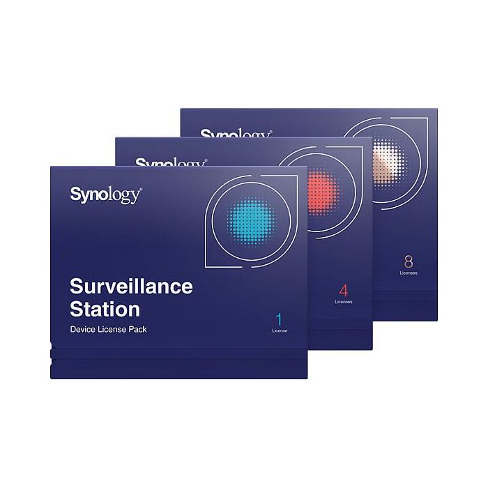 Synology Licencia Cámara NAS (4 Cámaras) 1
