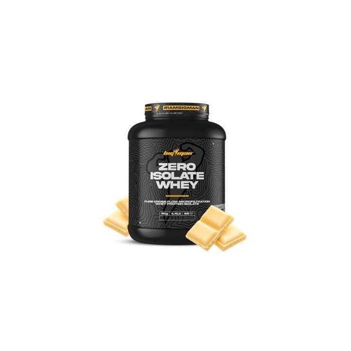 BIGMAN Zero Whey Protein Isolate 2Kg Choco Blanco