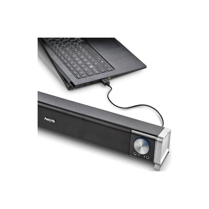Barra de Sonido con Bluetooth NGS Subway/ 40W/ 2.0/ Negra 3 Barra de Sonido con Bluetooth NGS Subway/ 40W/ 2.0/ Negra 3