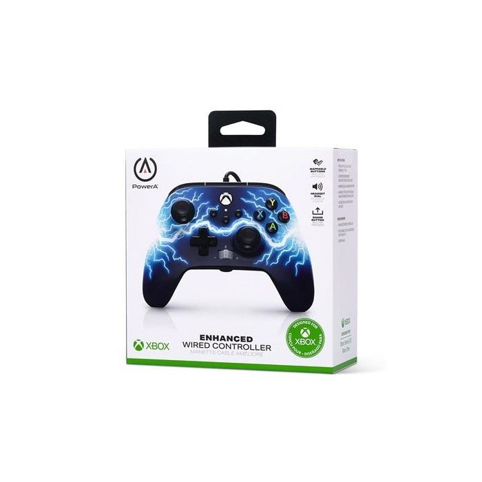 Power A 1521745-02 Mando con Cable Mejorado para Xbox Series X/S, Xbox One y Windows 10/11 - Diseño Ergonómico, Botones Asignables, Vibración 9 Power A 1521745-02 Mando con Cable Mejorado para Xbox Series X/S, Xbox One y Windows 10/11 - Diseño Ergonómico, Botones Asignables, Vibración 9